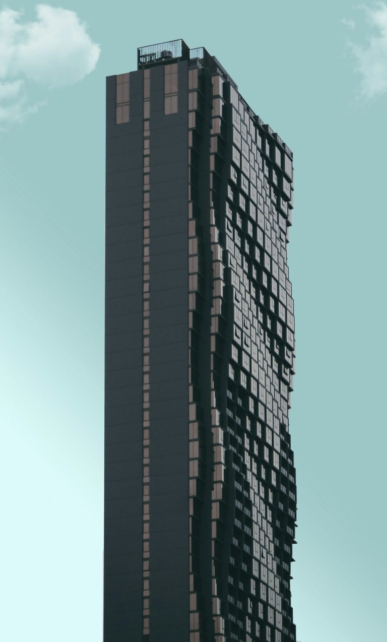 Modern building representing Vista Community Clinic locations and public contact information